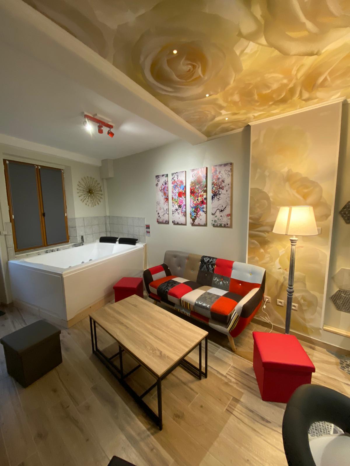 Pièce de vie avec spa (1)